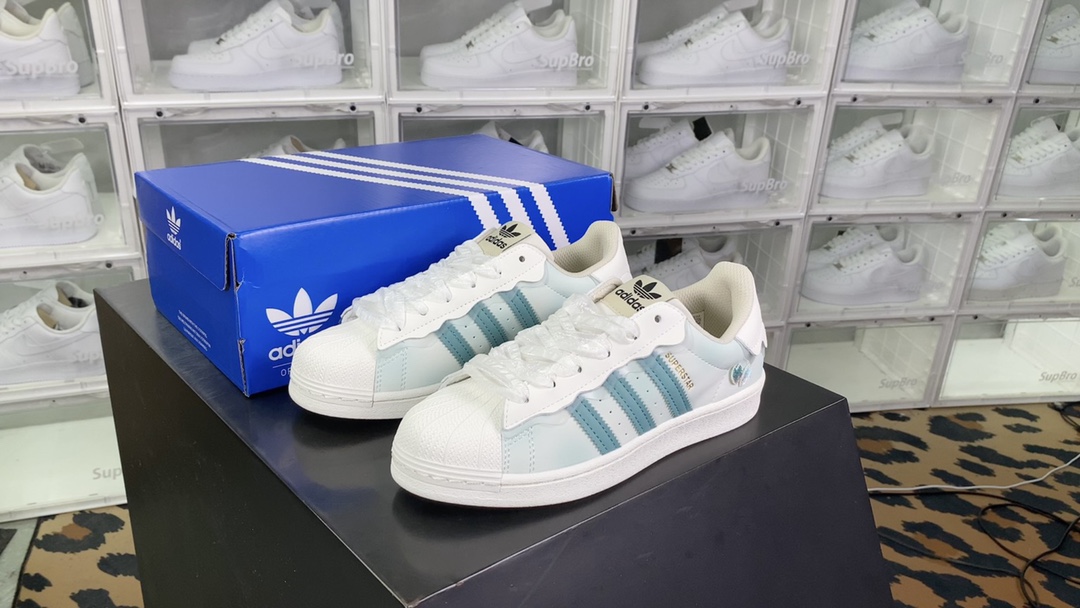 [Adidas Originals Series]Adidas Clover Originals Superstar "Cherry Blossom Pow