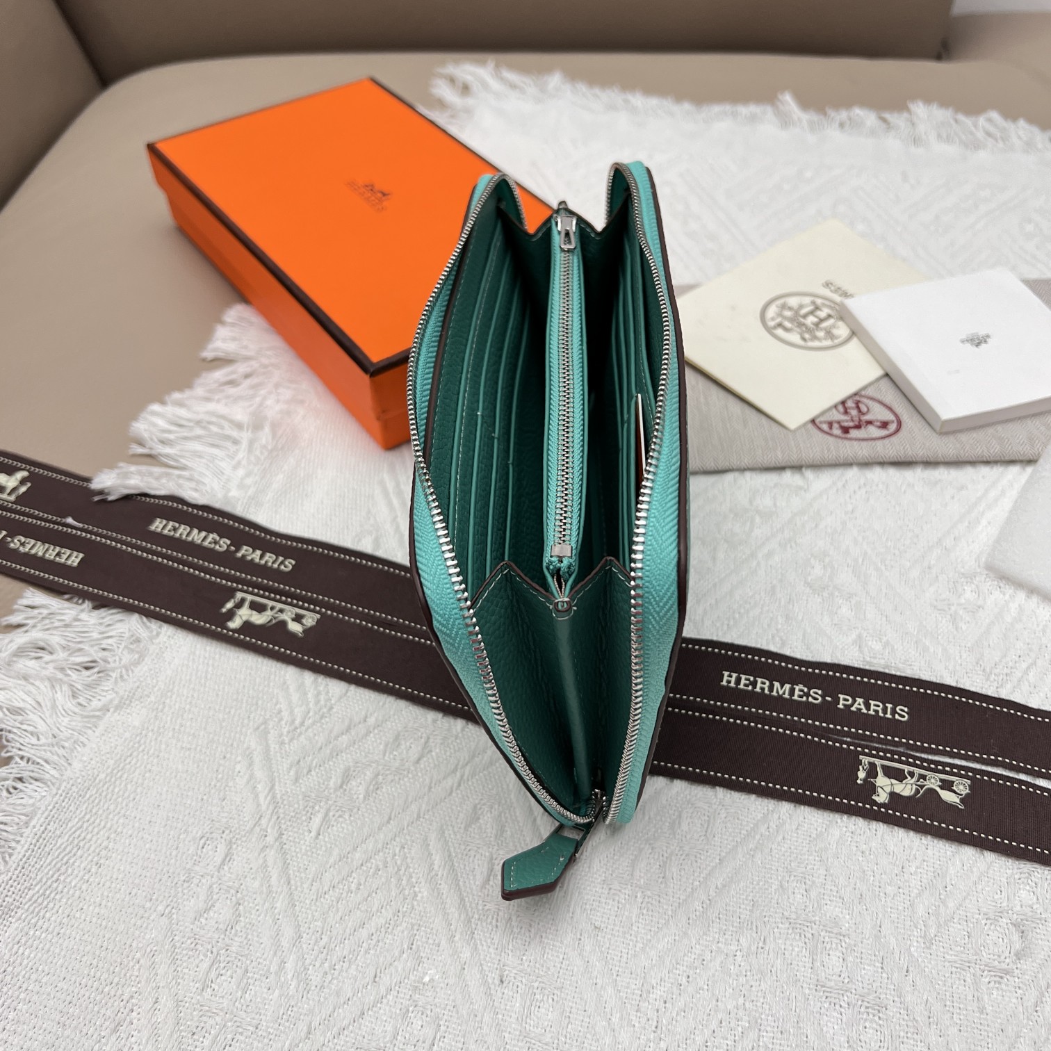 Hermes Constance Long Wallet, Imported Leather, Zip Around Closure 8 a1656577385301 1631