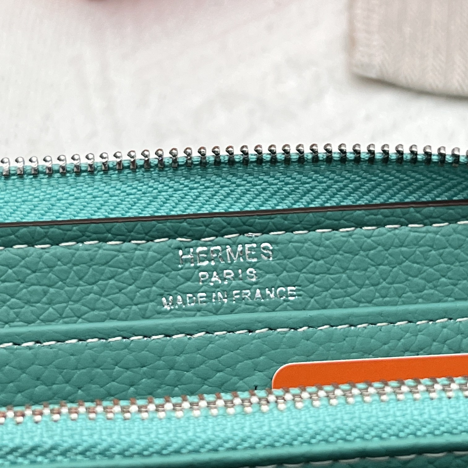 Hermes Constance Long Wallet, Imported Leather, Zip Around Closure 10 a1656577385666 4506