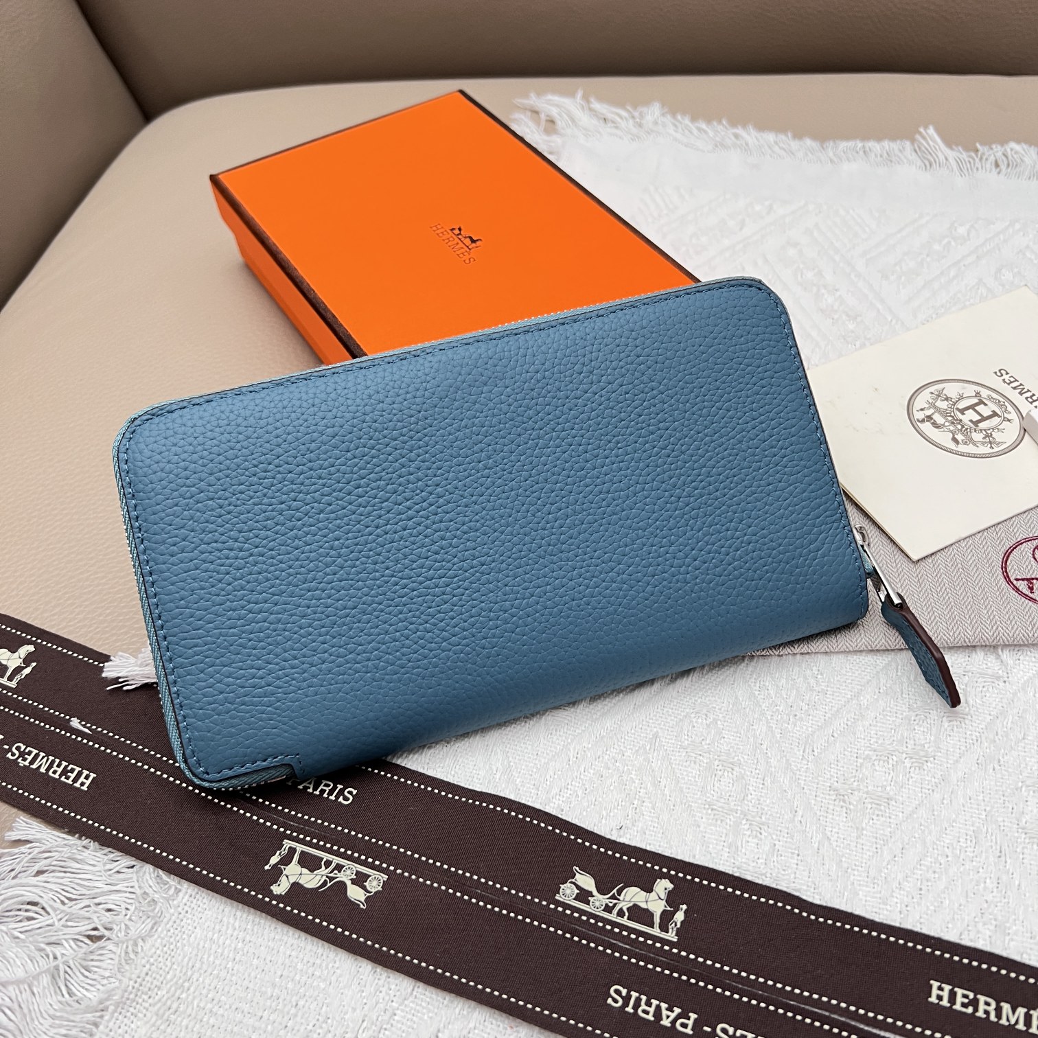 Hermes Constance Leather Wallet - Stylish, Compact, and Secure