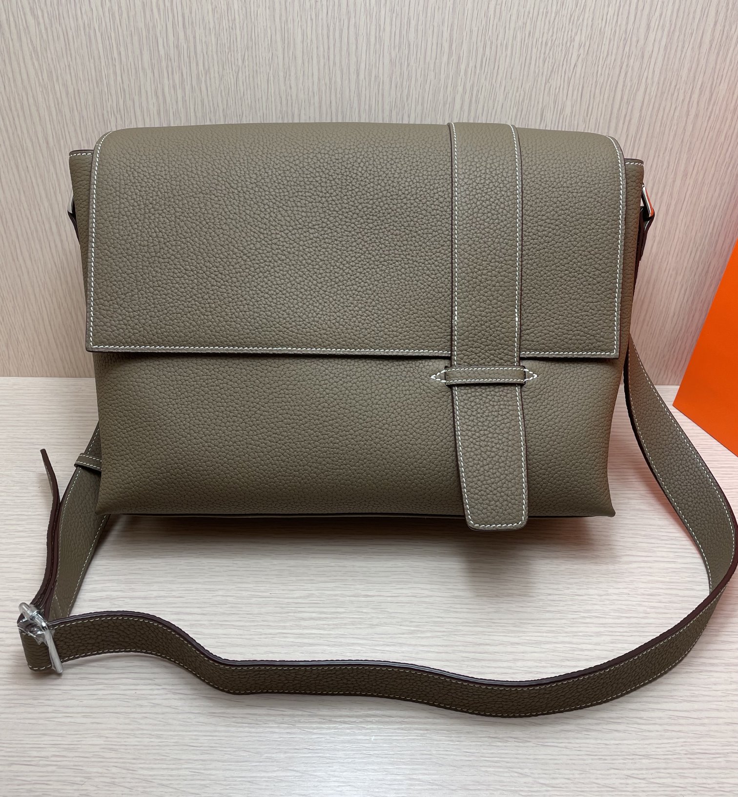 Hermès Hermes Italian calfskin