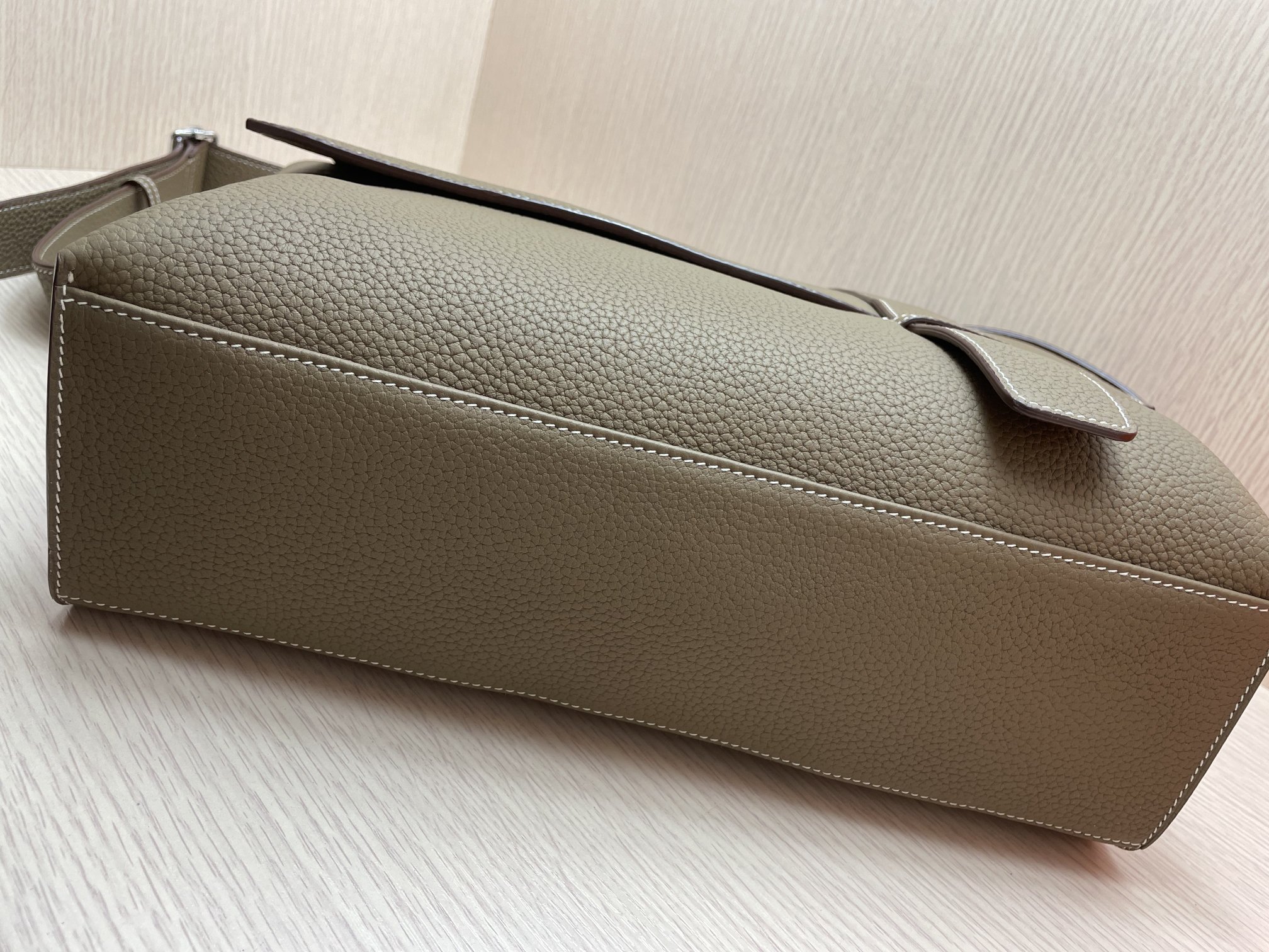 Hermès Hermes Italian calfskin