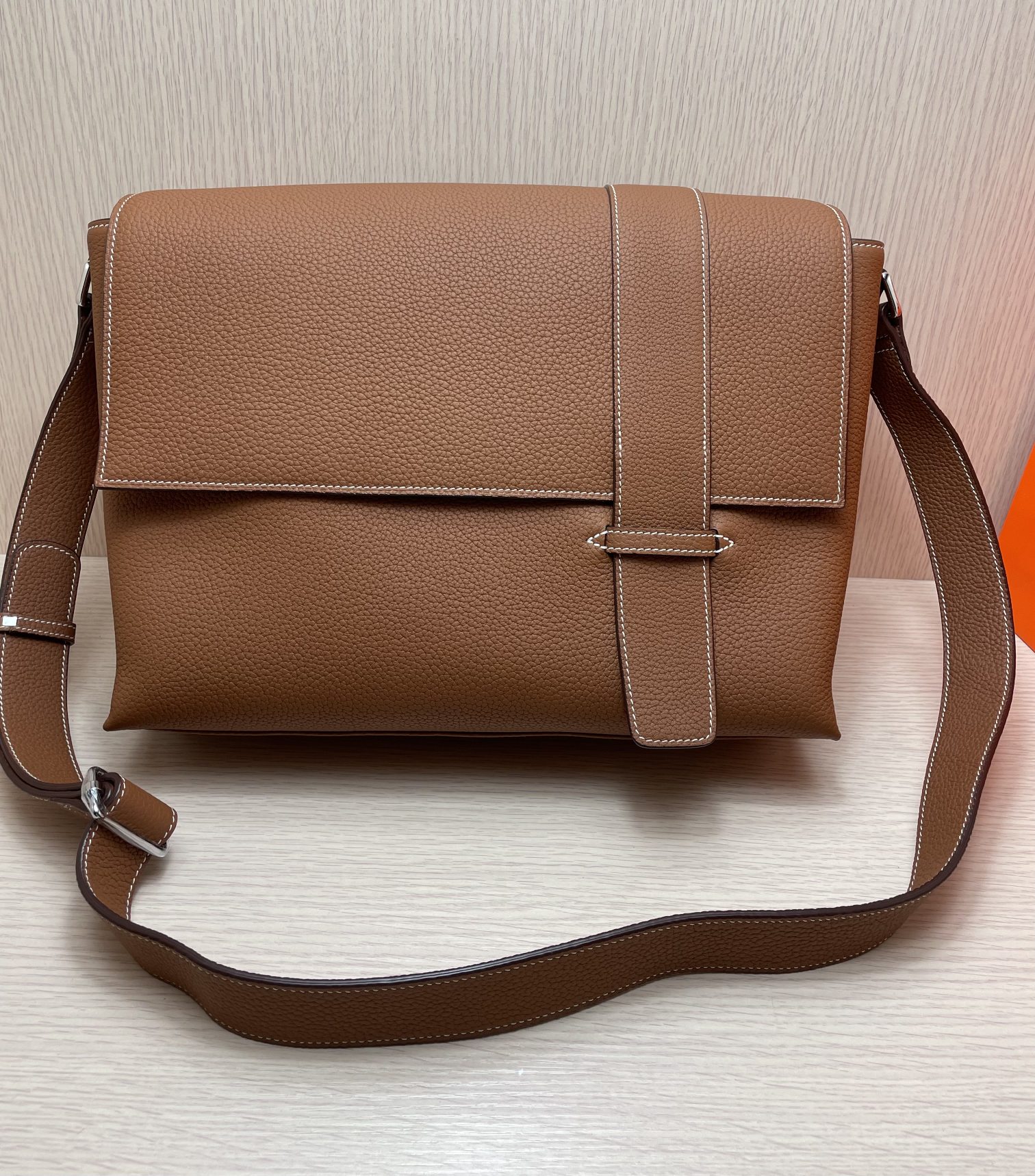 Hermès Hermes Italian calfskin