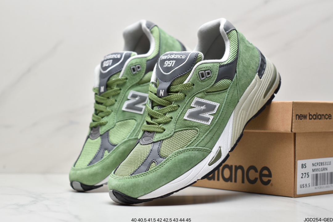 180 New Balance 新百伦 991系列 中性运动休闲跑鞋 M991GBT