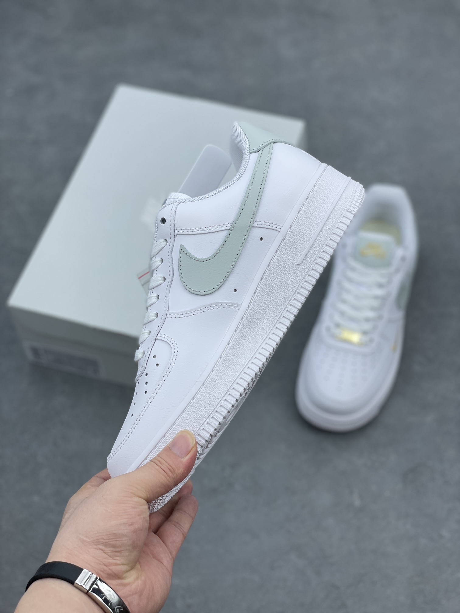 Nike Air Force 1 '07 White Olive Green Casual Sneakers CZ0270-106 4 i1656528998 4315 2
