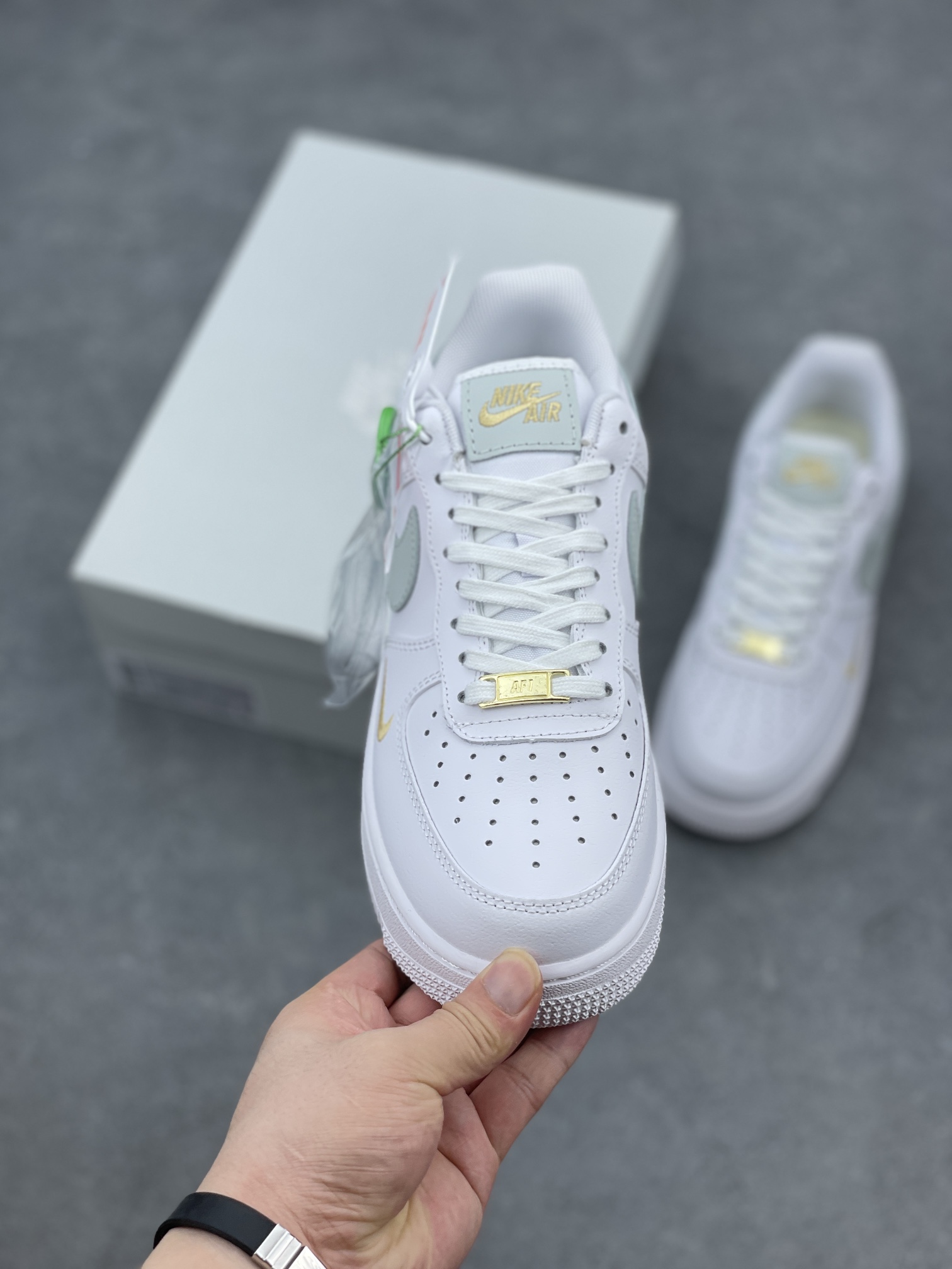 Nike Air Force 1 '07 White Olive Green Casual Sneakers CZ0270-106 3 i1656528998 4363 1