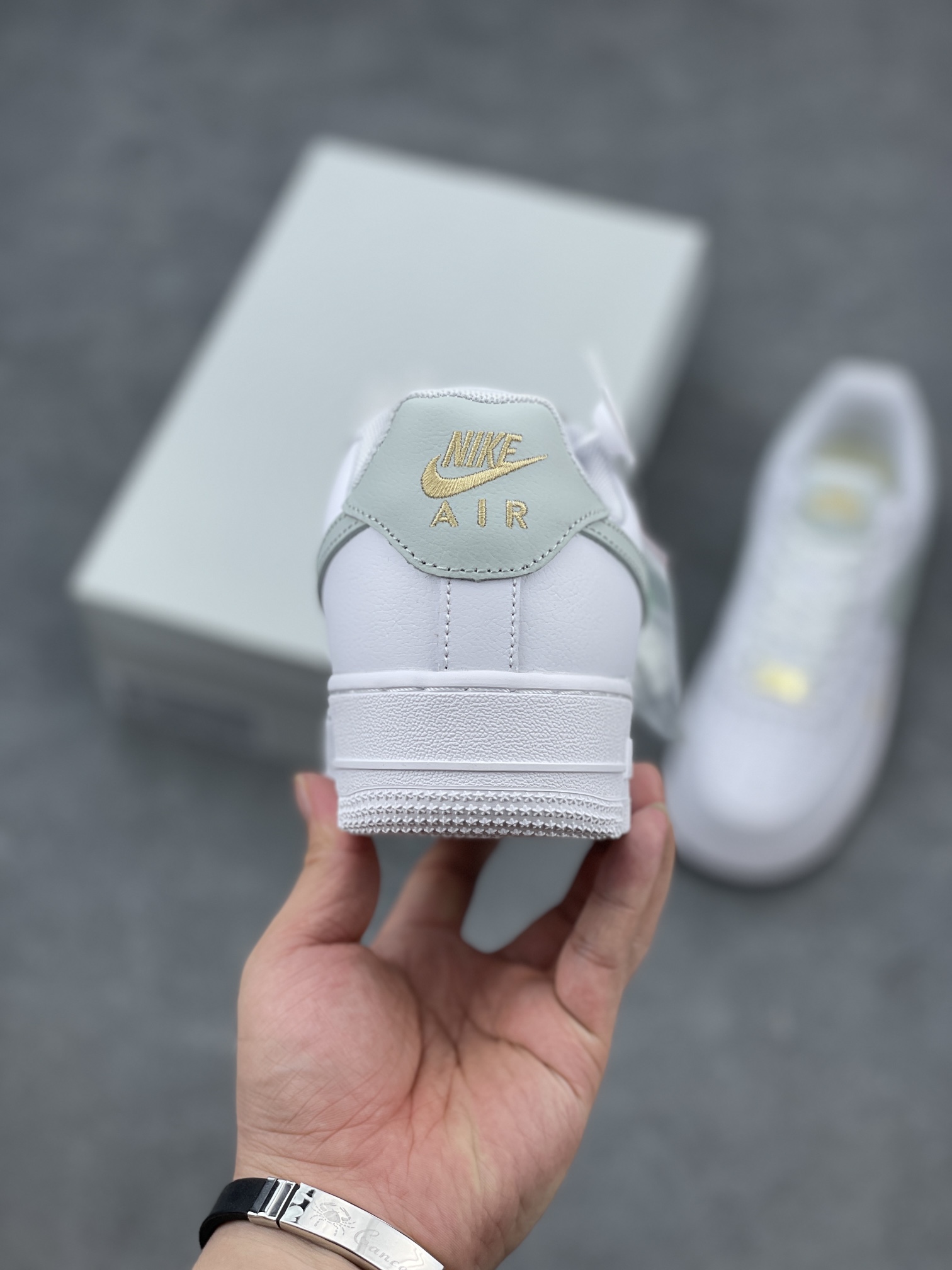 Nike Air Force 1 '07 White Olive Green Casual Sneakers CZ0270-106 5 i1656528998 6776 3