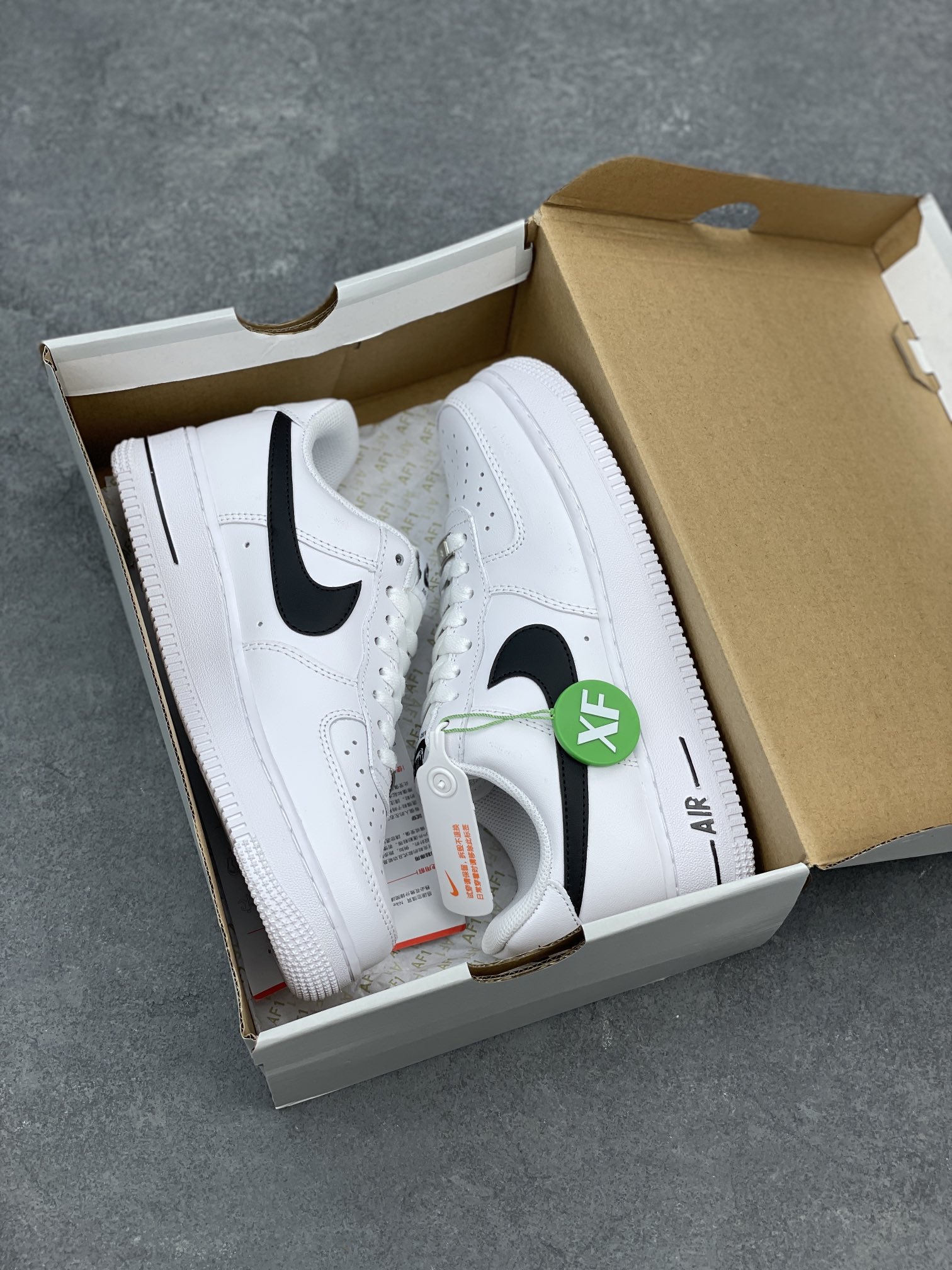 Nike Air Force 1 Low White Black CJ0952-100 Classic Low Top Sneakers 10 i1656529061 1377 8