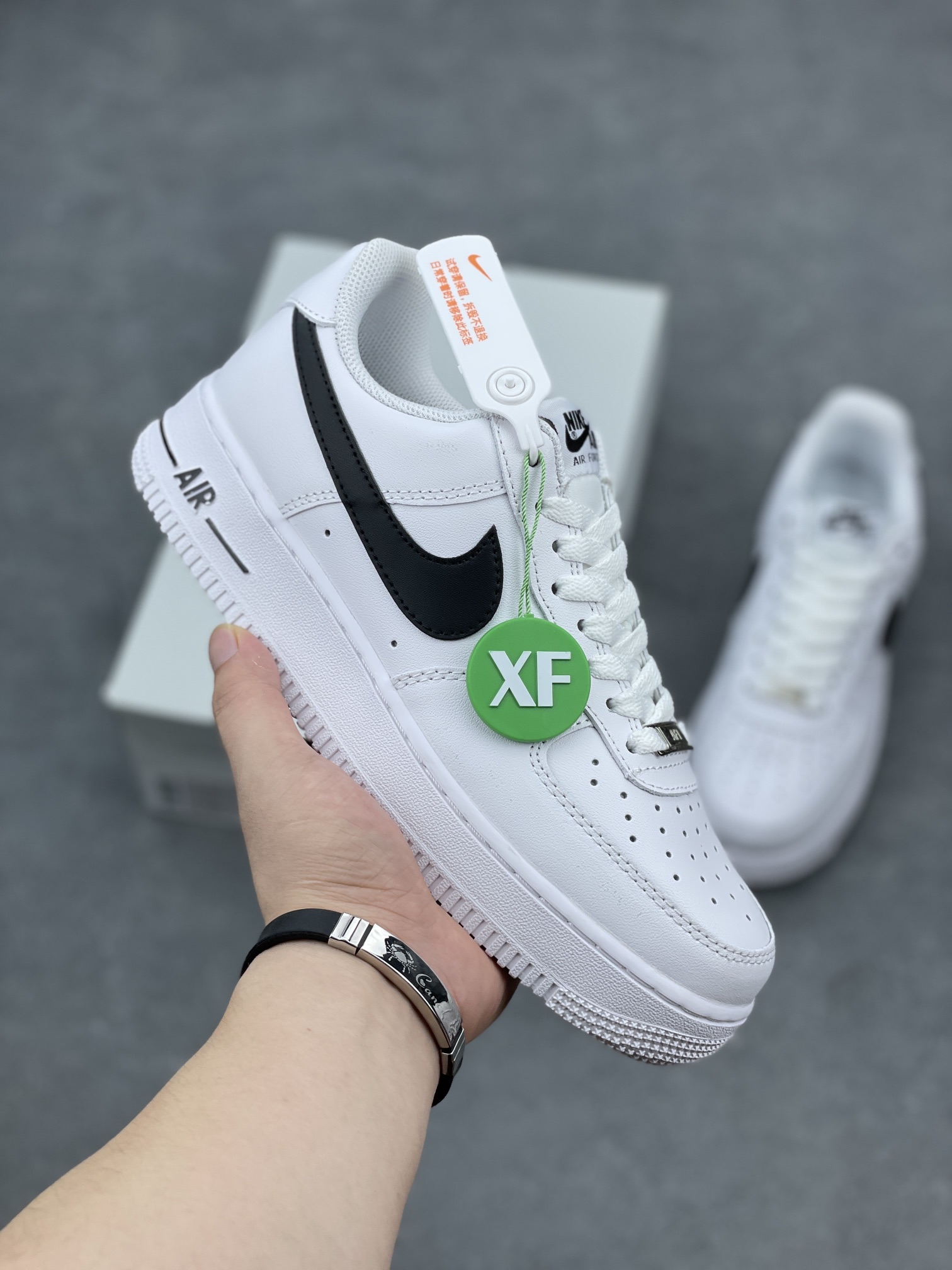 Nike Air Force 1 Low White Black CJ0952-100 Classic Low Top Sneakers 2 i1656529061 1648 0