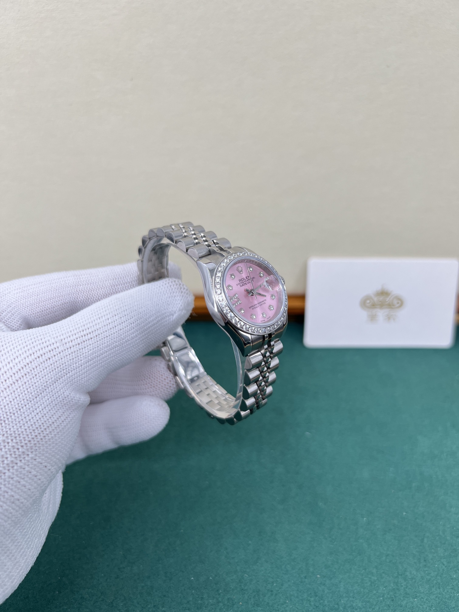 Rolex 皇家 劳力士女装日志系列，粉面星星28mm