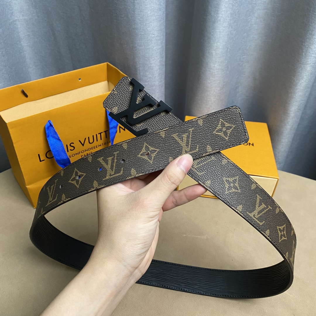 Louis Vuitton Belts Men Canvas