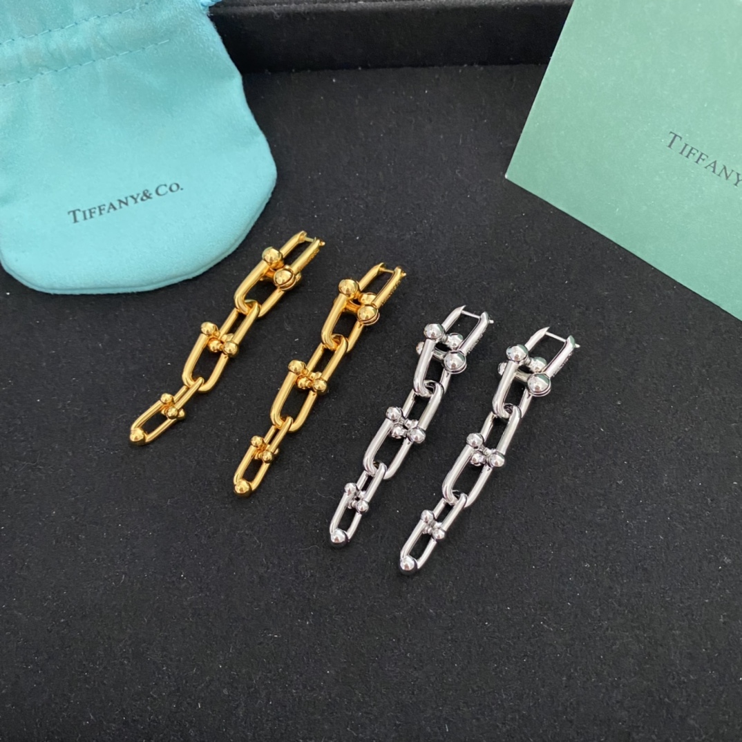 Tiffany Tiffany oorbellen handgepolijst liefdesknoop emotionele band ruimte-nanotechnologie kracht elegantie - topkwaliteit