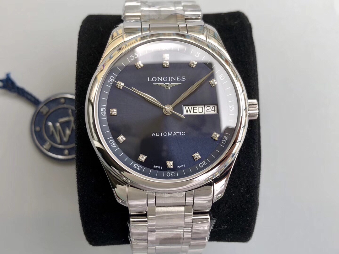 Longines Master Double Calendar Series, apertura de molde original, equipado con movimiento mecánico 2892, di…