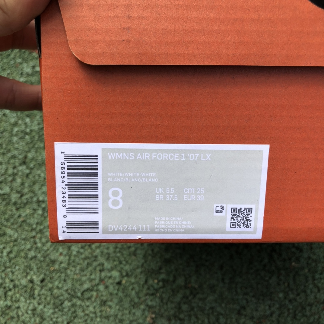 Nike Air Force 1 07 LX白色AF1蝴蝶结低帮板鞋DV4244-111
