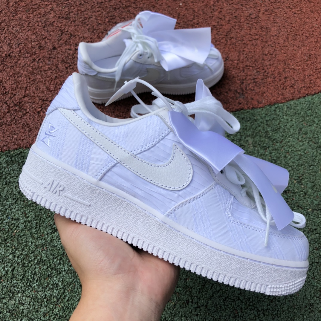 Nike Air Force 1 07 LX白色AF1蝴蝶结低帮板鞋DV4244-111