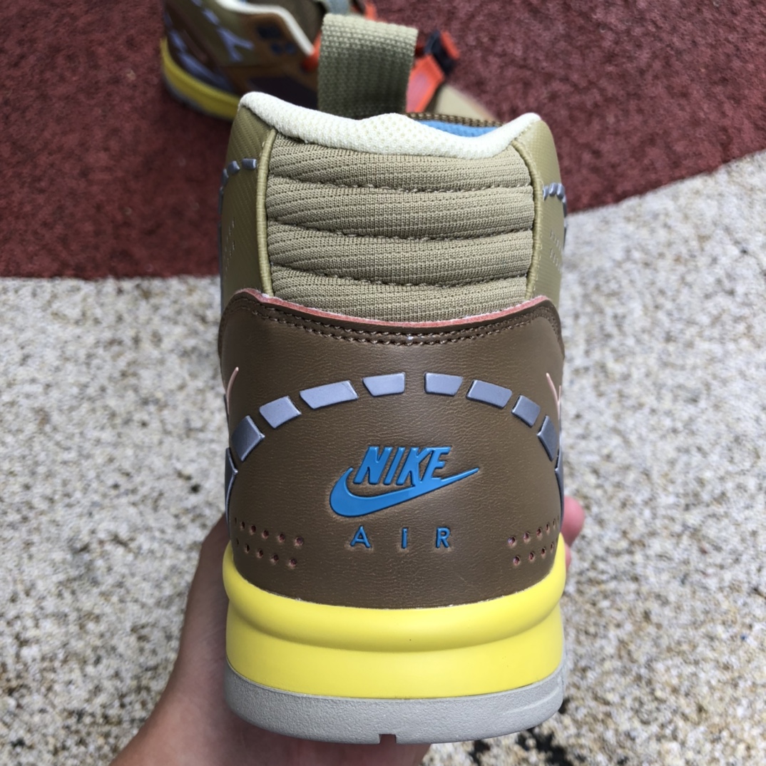 Nike Air Trainer 1 SP Coriander复古绑带训练鞋 黄蓝DH7338 300