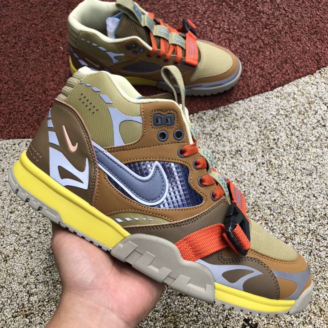Nike Air Trainer 1 SP Coriander复古绑带训练鞋 黄蓝DH7338 300