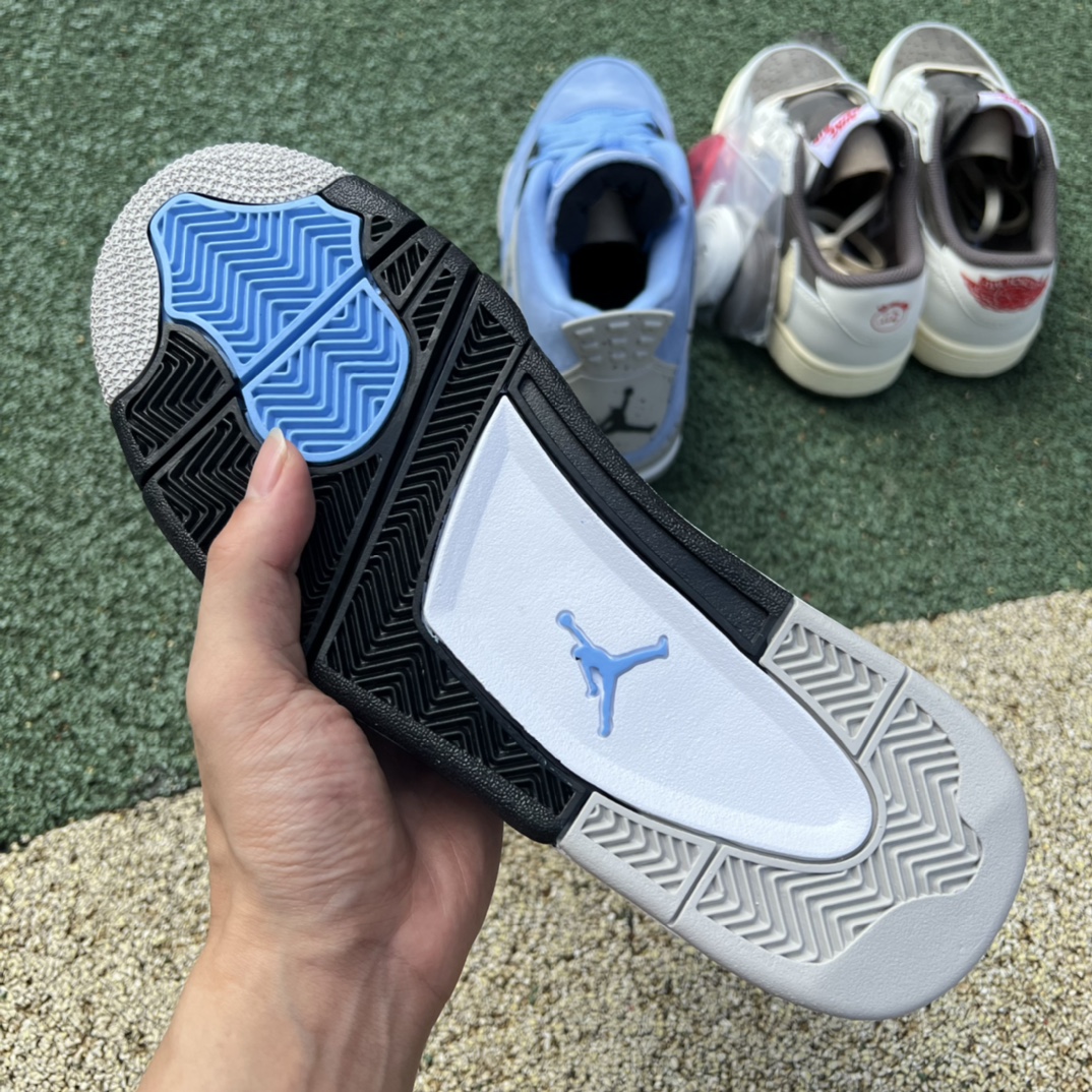 Air Jordan 4 AJ4 北卡蓝 大学蓝 麂皮 小TS CT8527-400