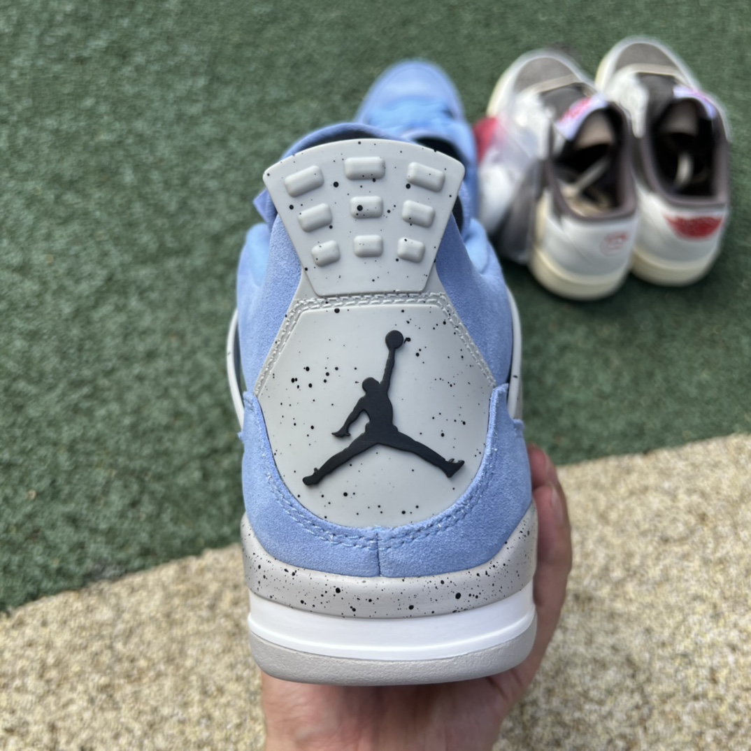 Air Jordan 4 AJ4 北卡蓝 大学蓝 麂皮 小TS CT8527-400