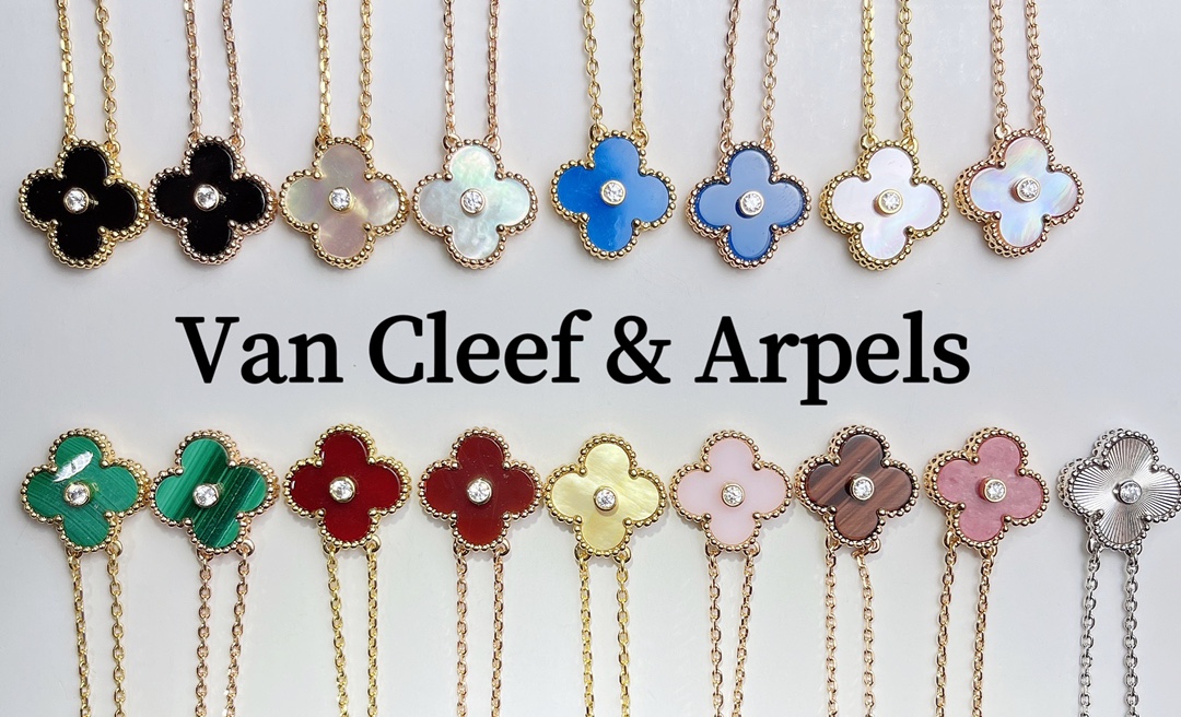 Van Cleef & Arpels vca镶钻四叶草 选款图