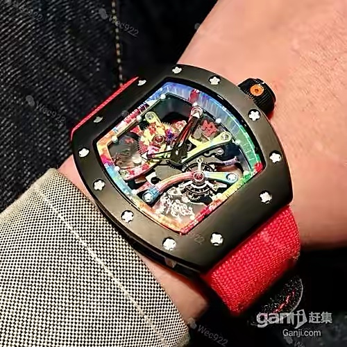 RICHARD MILLE ＂手腕上的艺术品＂RM 68-01陀飞轮Cyril Kongo腕表