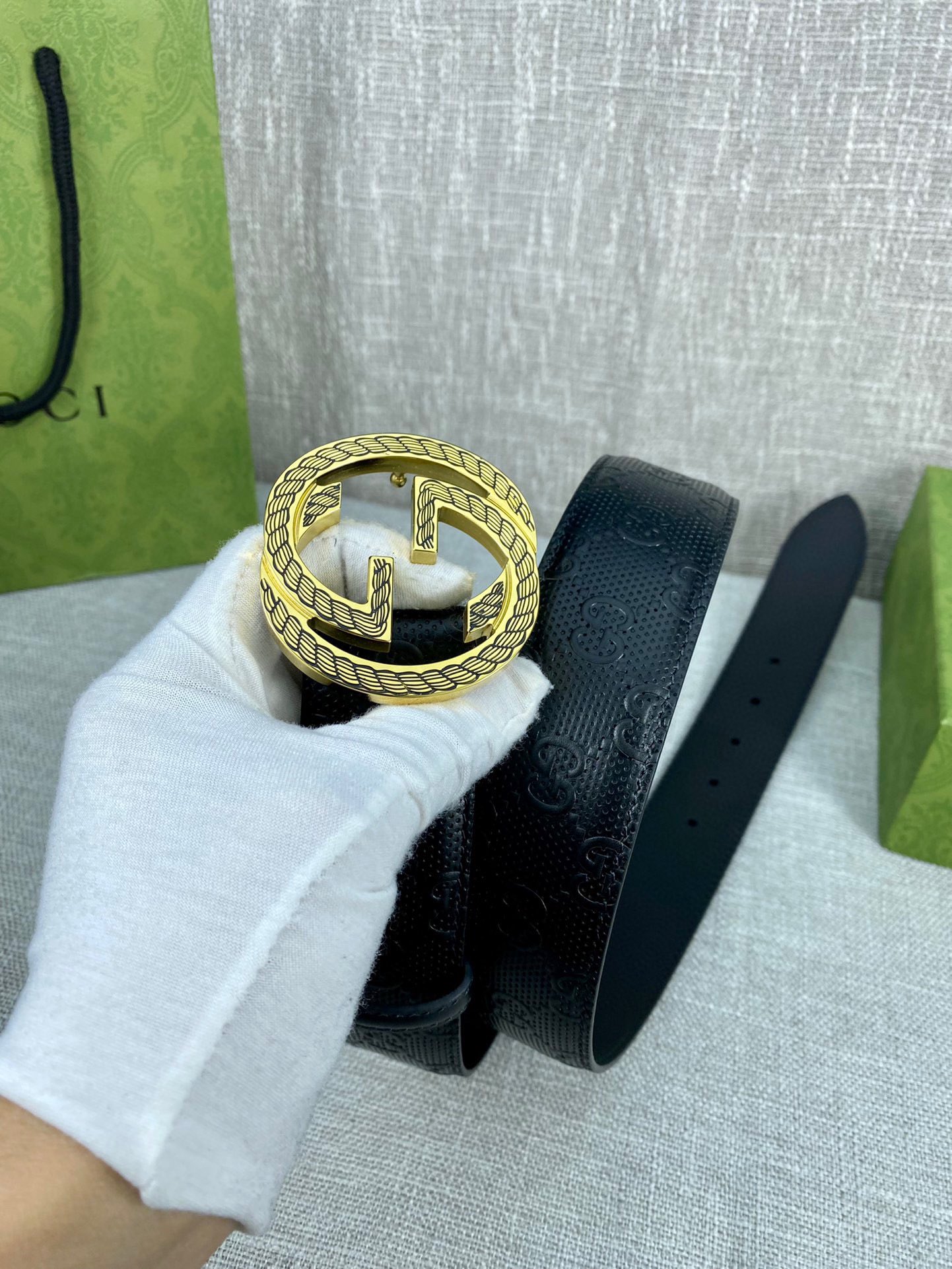 宽度4.0cm搭配原版皮带扣腰带以采