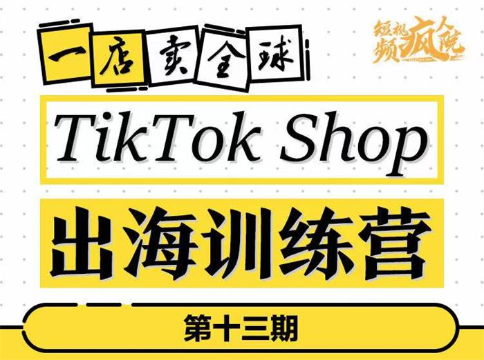 李社长《TikTok Shop出海训练营13期》