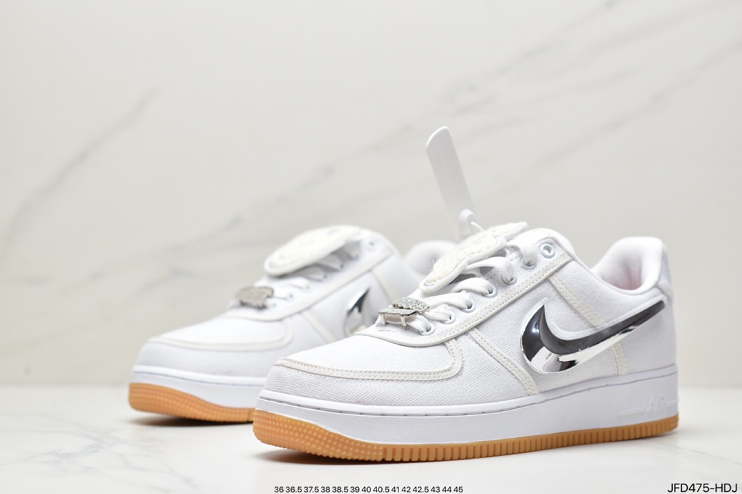 170 Air Force 1 AF 100周年 空军一号经典低帮帆布板鞋AQ4211-100