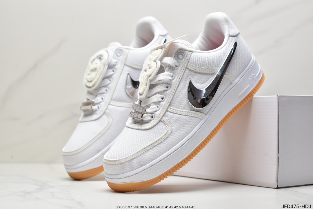 170 Air Force 1 AF 100周年 空军一号经典低帮帆布板鞋AQ4211-100