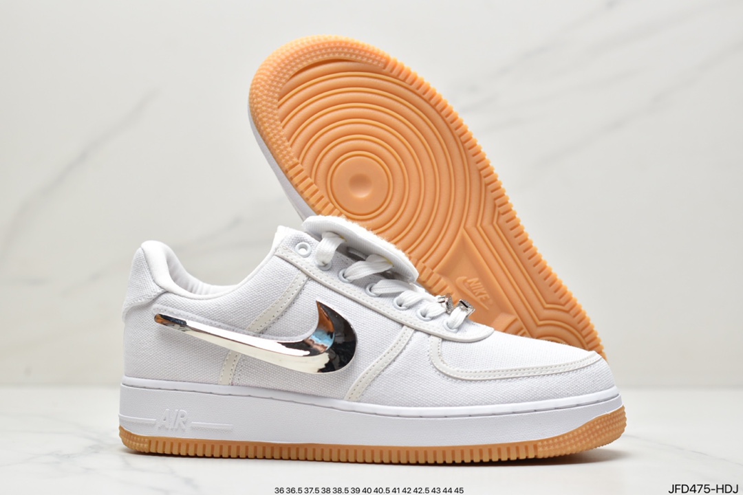 170 Air Force 1 AF 100周年 空军一号经典低帮帆布板鞋AQ4211-100