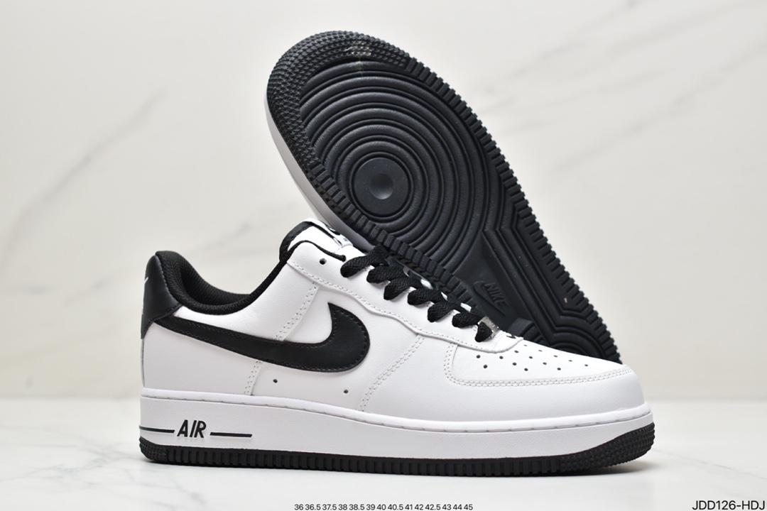 120 耐克Nike Air Force 1’07 Low"White/Black"空军一号经典低帮百搭休闲运动板鞋“ DH7561-102