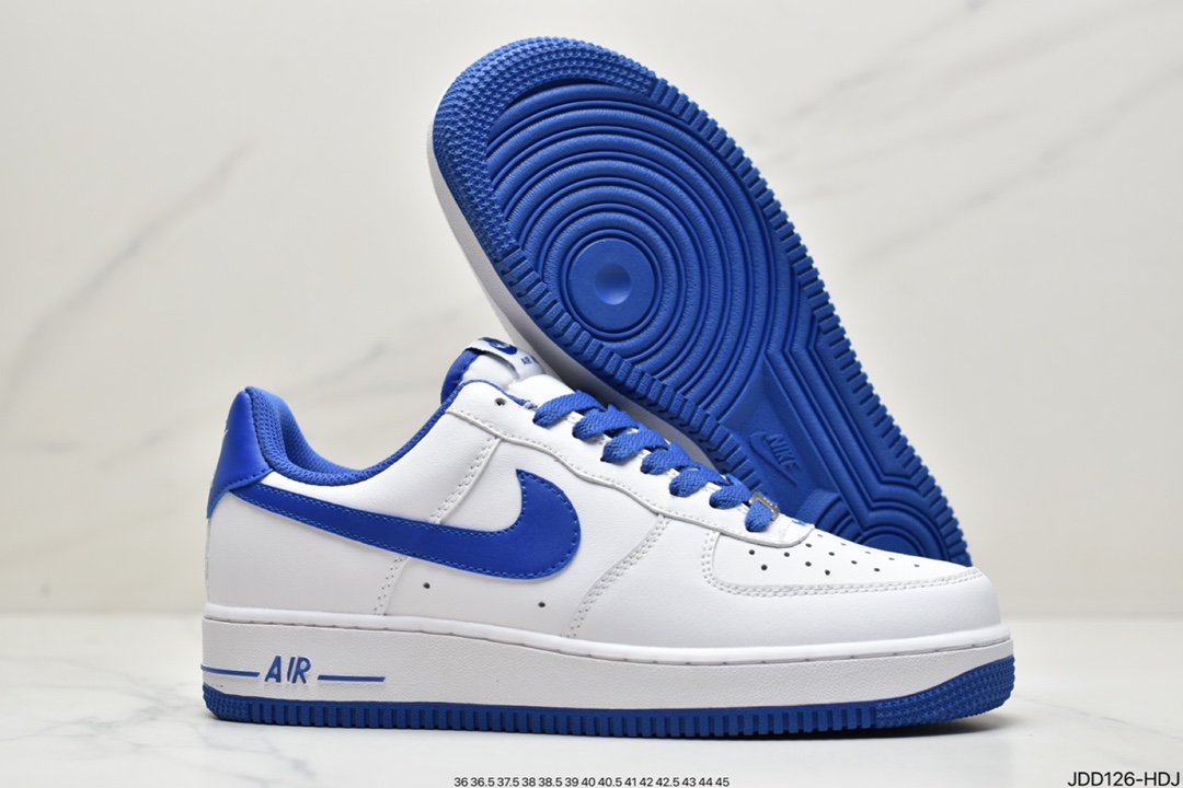 120 耐克Nike Air Force 1’07 Low"White/Black"空军一号经典低帮百搭休闲运动板鞋“ DH7561-102