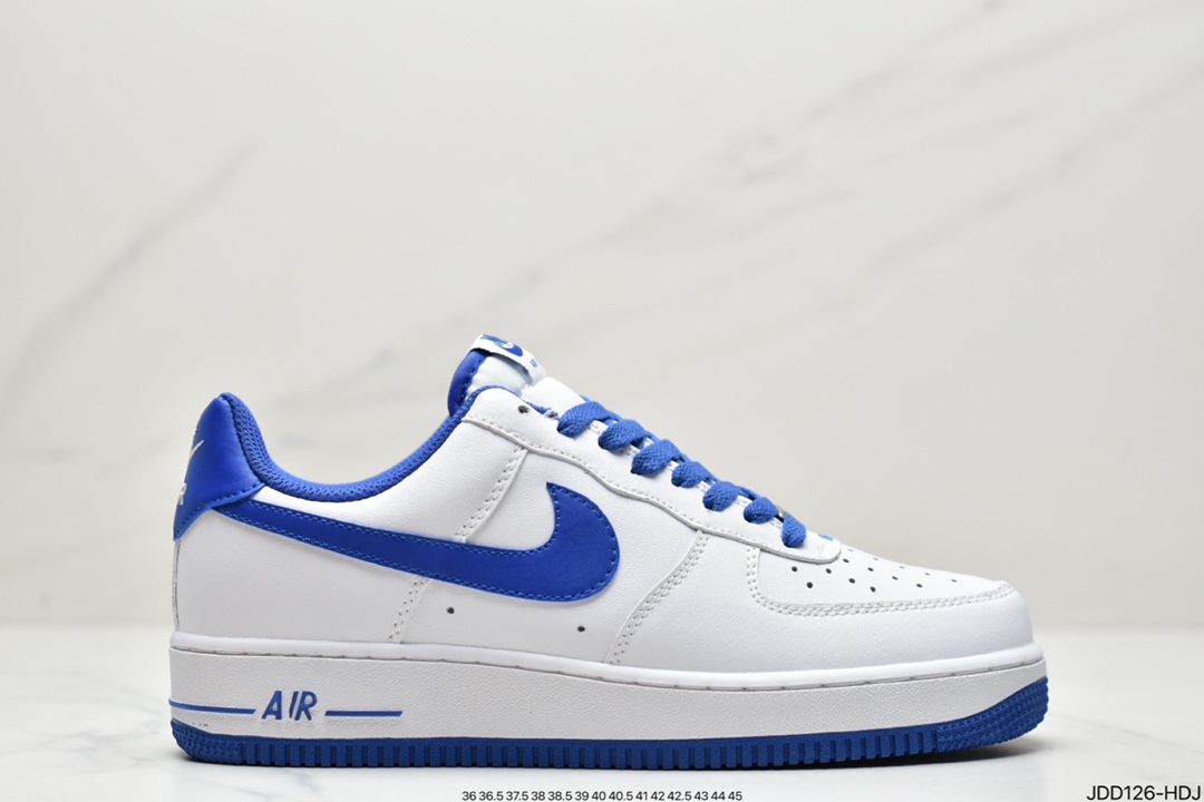 120 耐克Nike Air Force 1’07 Low"White/Black"空军一号经典低帮百搭休闲运动板鞋“ DH7561-102