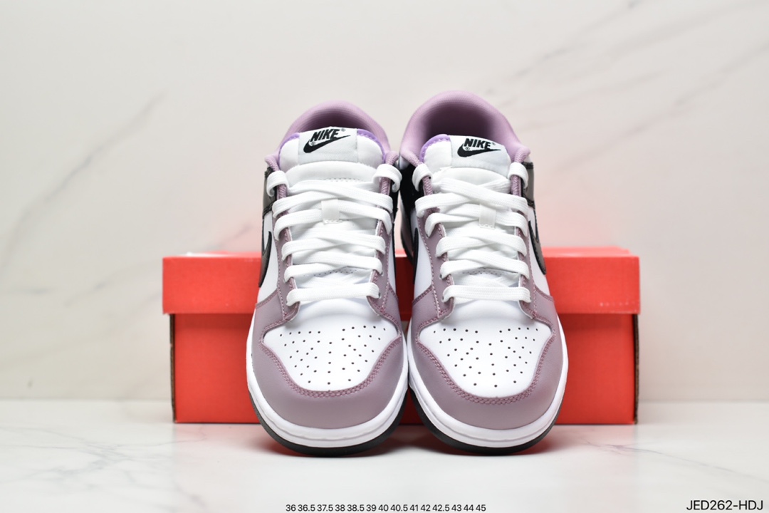 150 耐克Nike By You SB Dunk Low Retro SP扣篮系列低帮休闲运动滑板板鞋“玫粉白黑”DQ6818-005