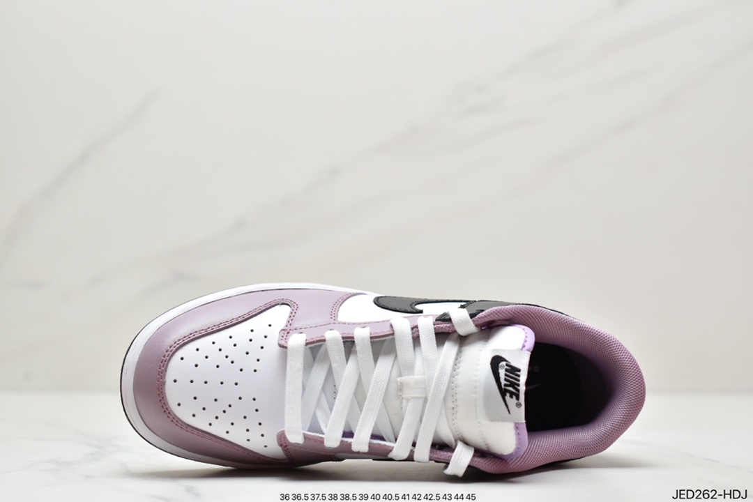150 耐克Nike By You SB Dunk Low Retro SP扣篮系列低帮休闲运动滑板板鞋“玫粉白黑”DQ6818-005