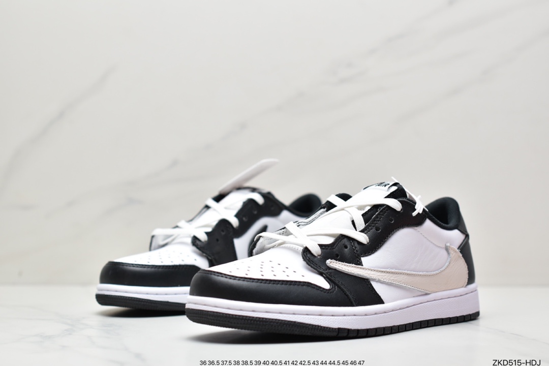 270 AJ1乔1 TS 藤原浩 闪电 鬼脸三方联名倒钩DM7866-010