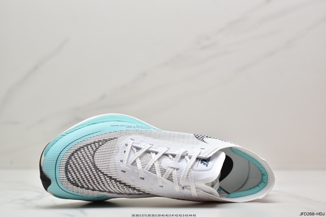 170 ZoomX Vaporfly NEXT% 2”Ice Blue”破2系列马拉松泡棉超轻缓震运动慢跑鞋 DM8324-400