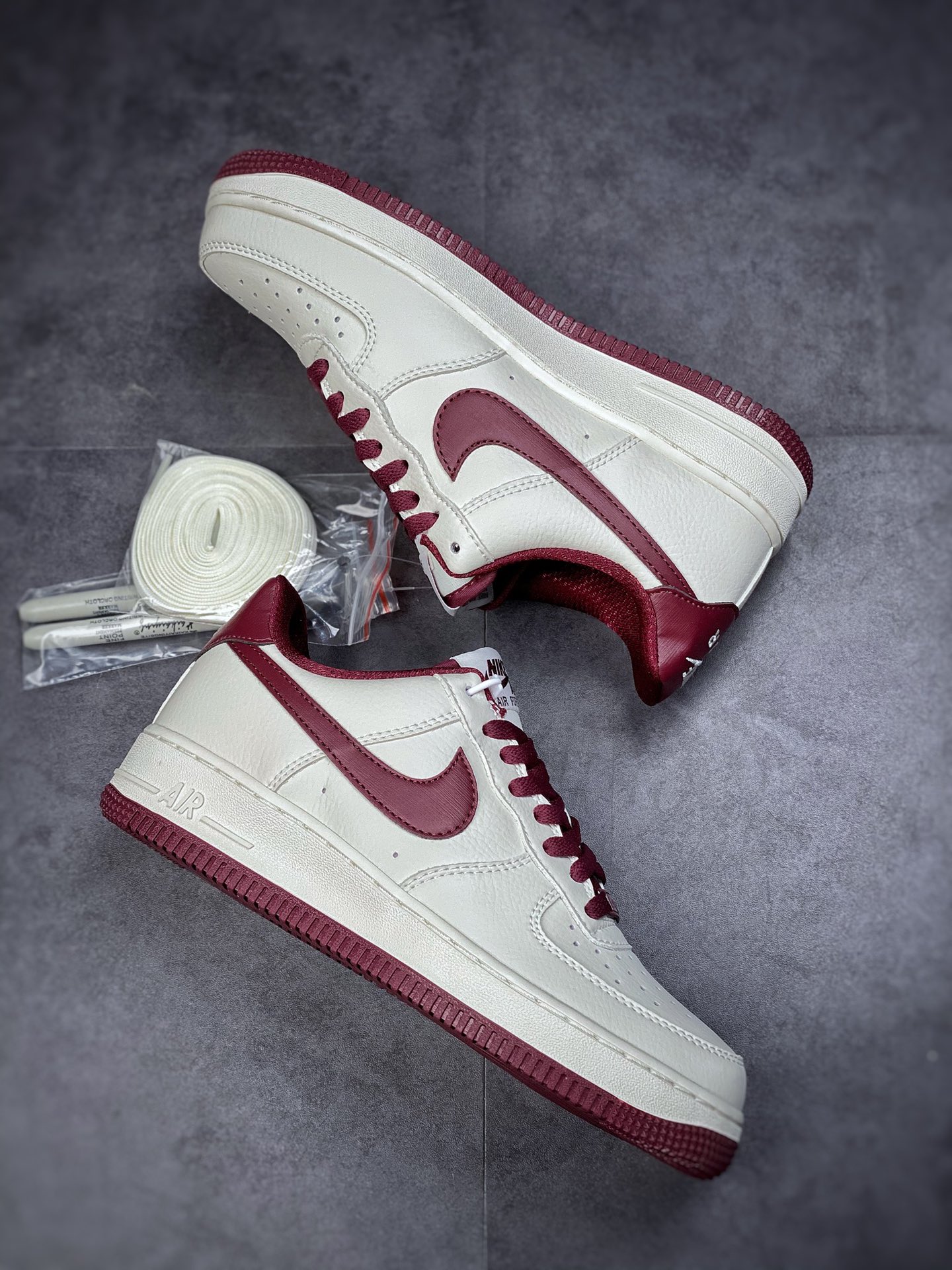 240 Nike Air Force 1 Low 07 米酒红 GH5622-063