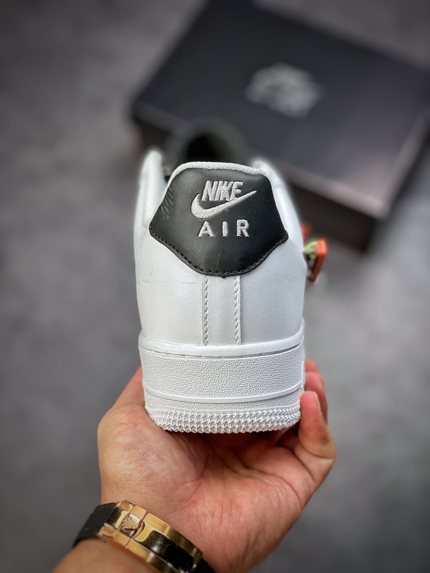 170 Nike Air Force 1 Low 07 黑白红 登山扣 DH7579-100