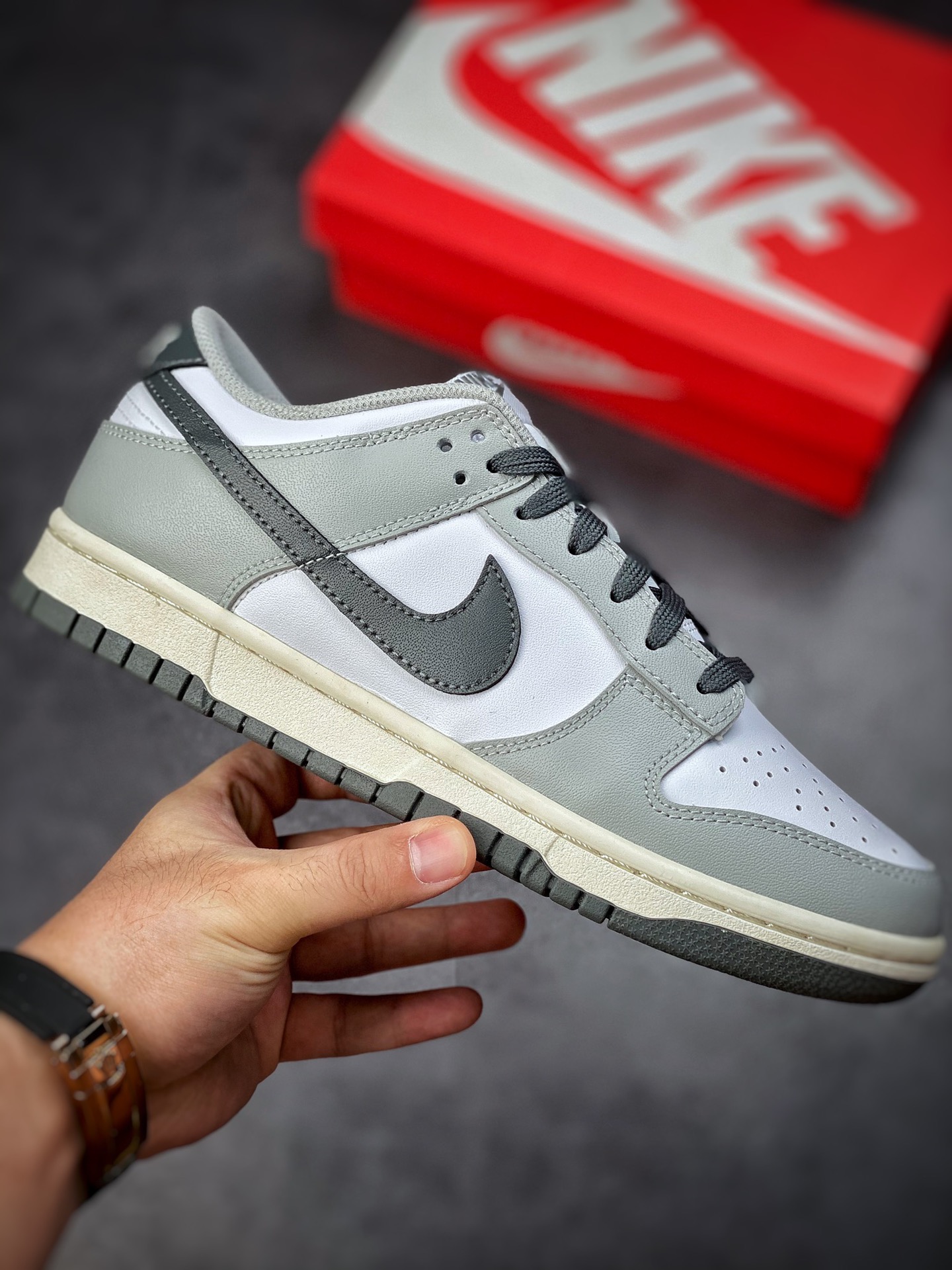 300 Nike Dunk Low Light Smoke Grey 白灰 整体 DD1503-117