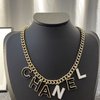 Perfect Quality Designer Replica Chanel Jewelry Necklaces & Pendants Black White Yellow Brass Vintage