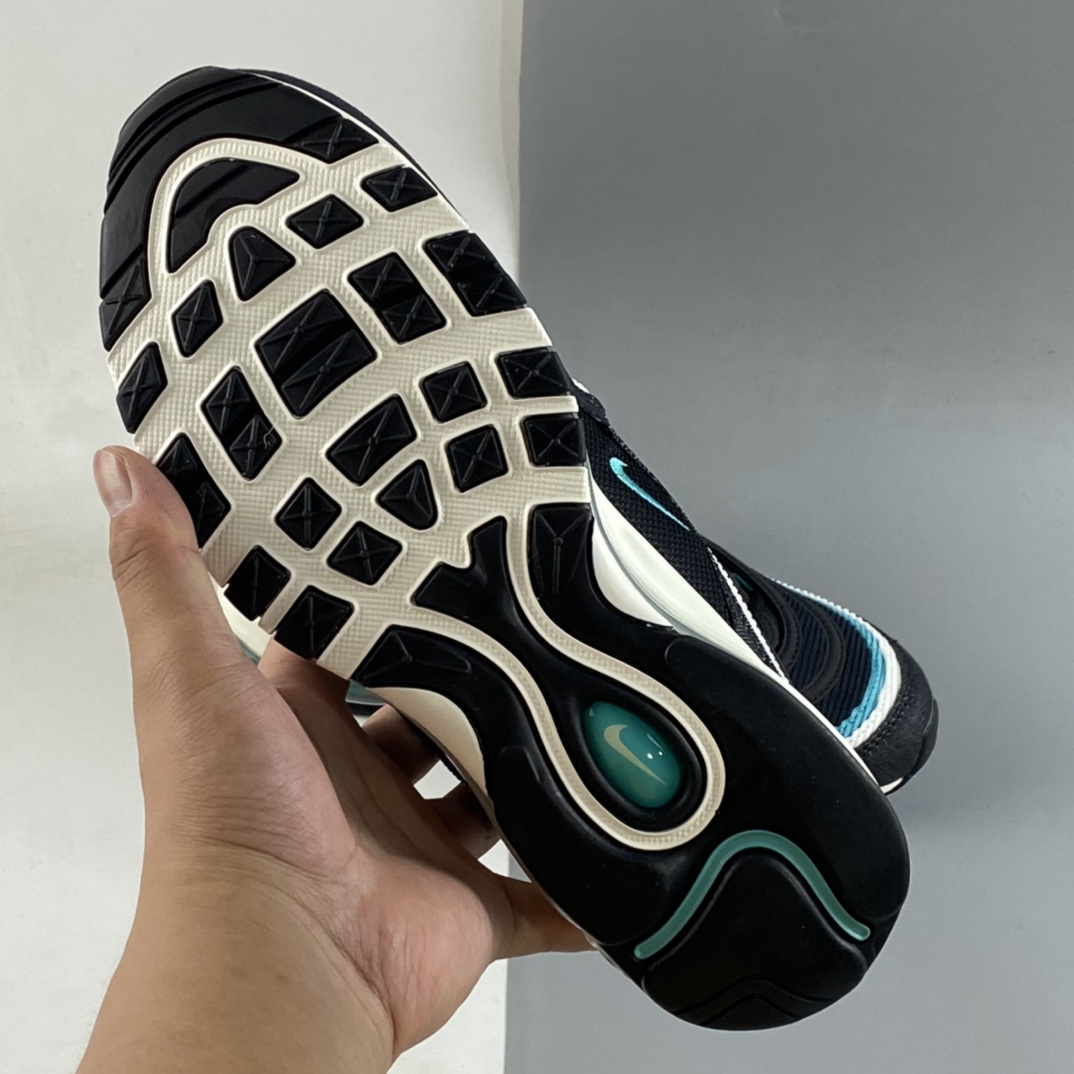 P240  Nike Air Max 97 ”Sport Turbo” 黑蓝色 子弹气垫运动跑步鞋 DN1893-001