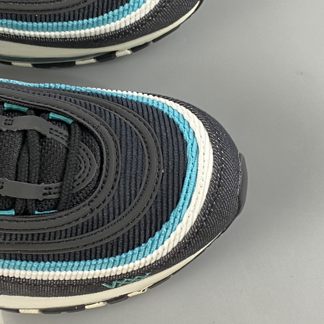P240  Nike Air Max 97 ”Sport Turbo” 黑蓝色 子弹气垫运动跑步鞋 DN1893-001