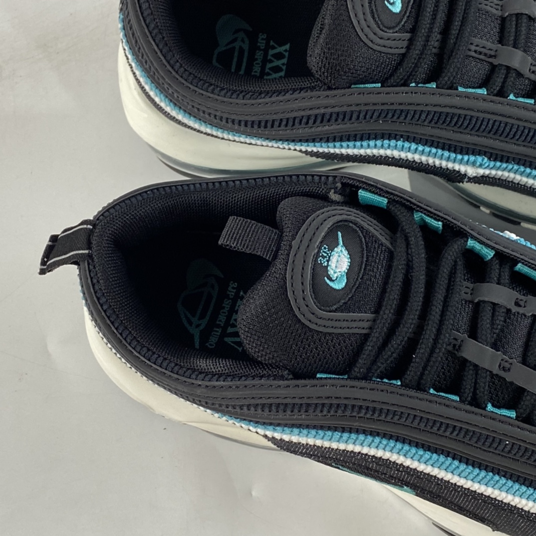P240  Nike Air Max 97 ”Sport Turbo” 黑蓝色 子弹气垫运动跑步鞋 DN1893-001
