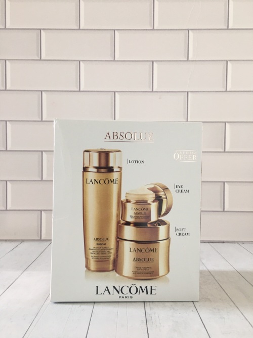 Lancome Absolue Premium Anti-Aging Skincare Set - Lotion, Eye Cream & Soft Cream 1 Lancome Absolue Premium Anti-Aging Skincare Set - Lotion, Eye Cream & Soft Cream