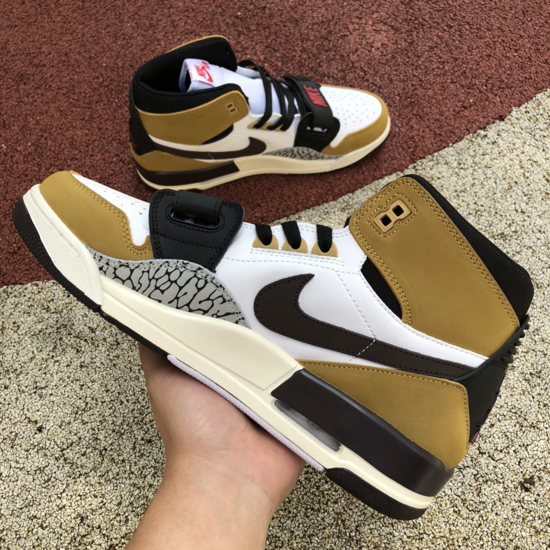 Air Jordan 312 AJ312 杂交 白棕 新秀 高帮 AV3922-102