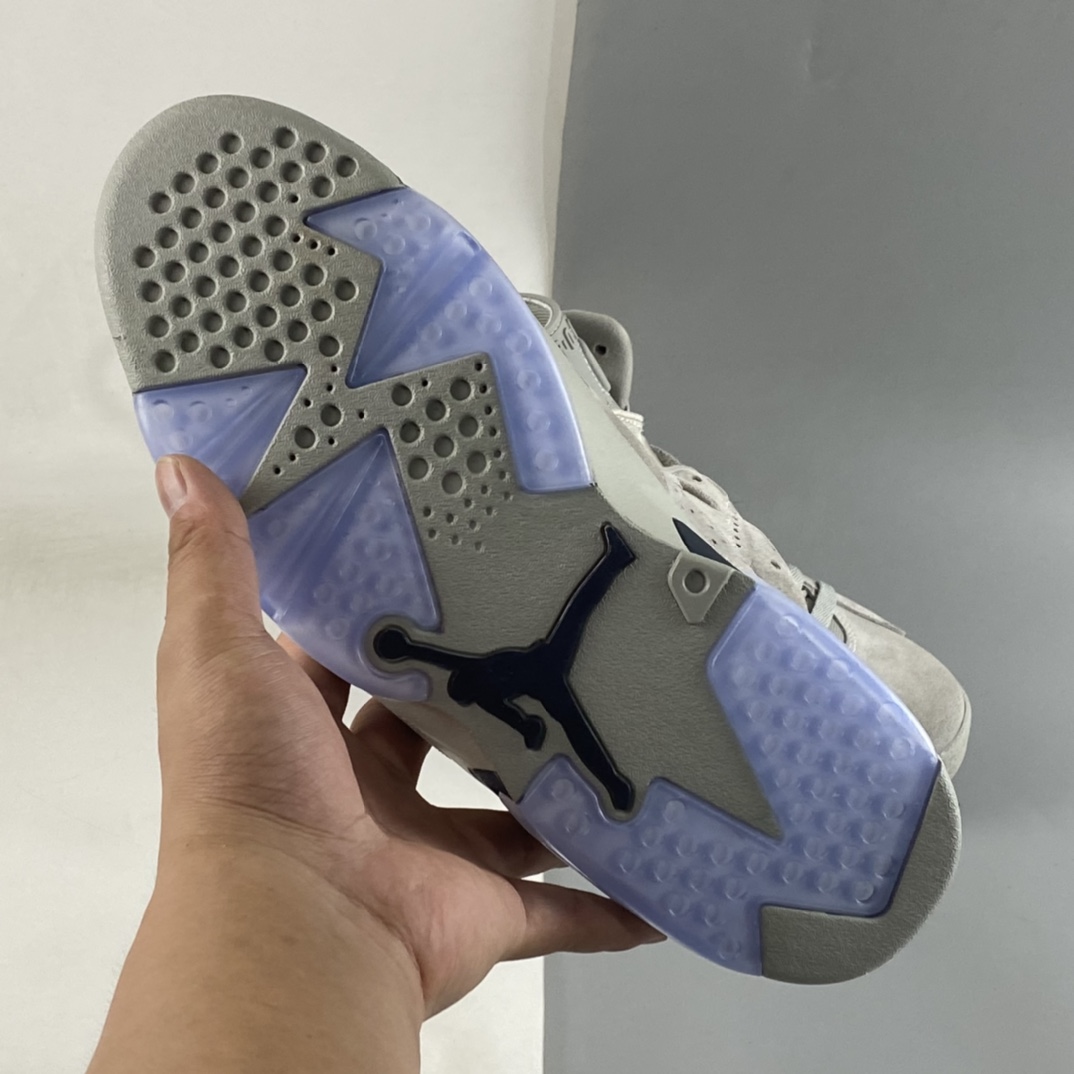 P450  Air Jordan 6 Retro ”Georgetown” AJ6 乔6乔治城灰蓝 CT8529-012