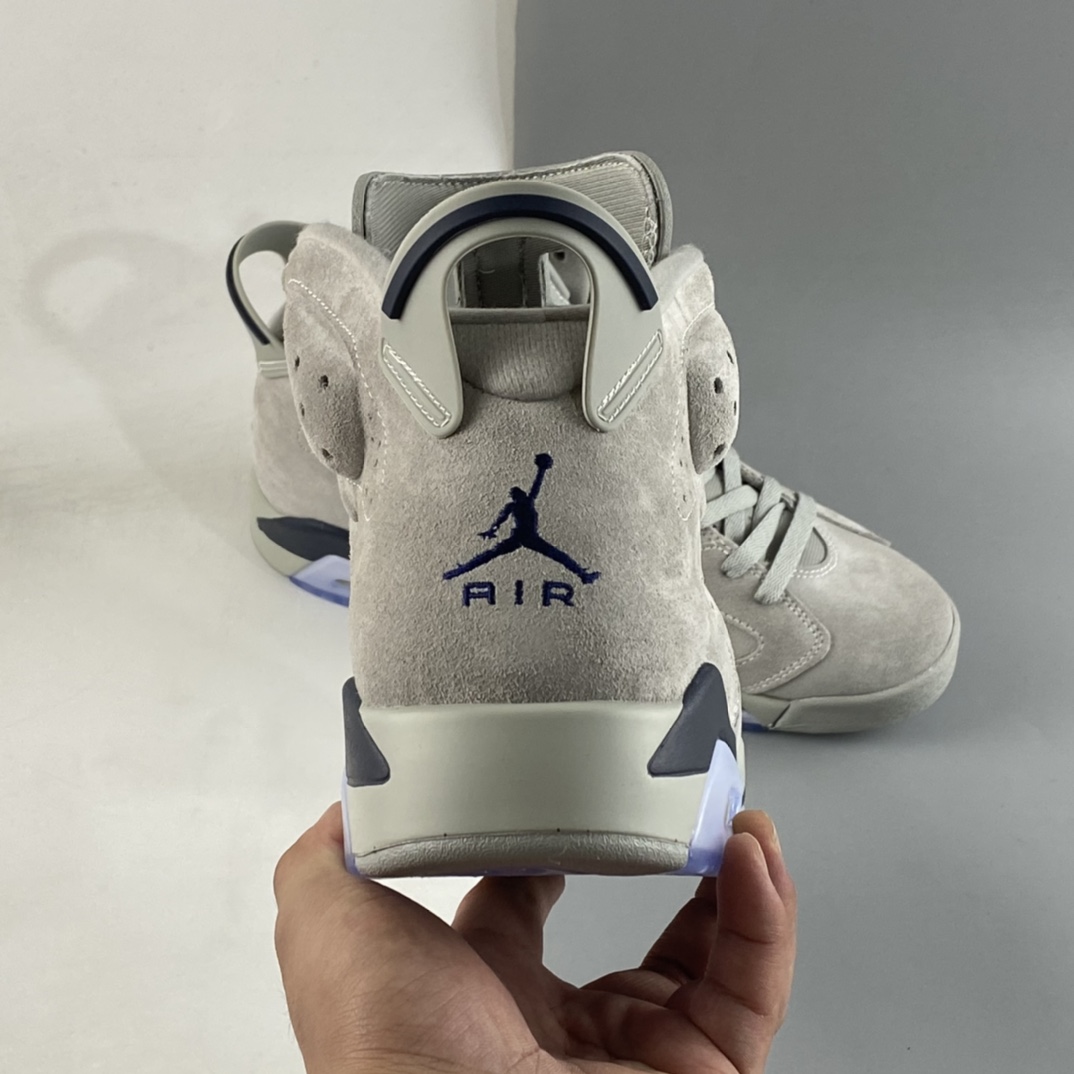 P450  Air Jordan 6 Retro ”Georgetown” AJ6 乔6乔治城灰蓝 CT8529-012