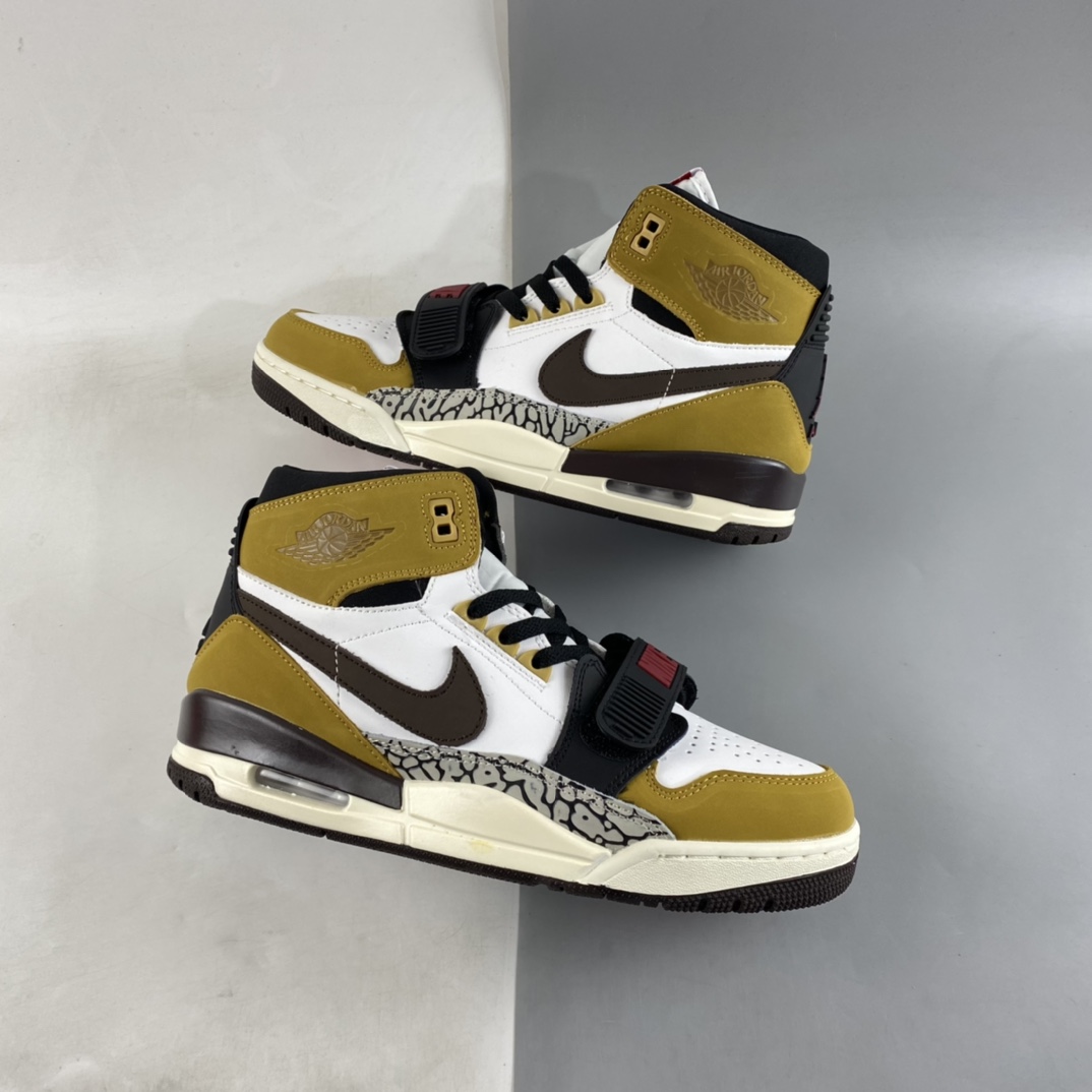 P260  Air Jordan Legacy AJ312 高帮复古魔术贴三合一板鞋 AV3922-102