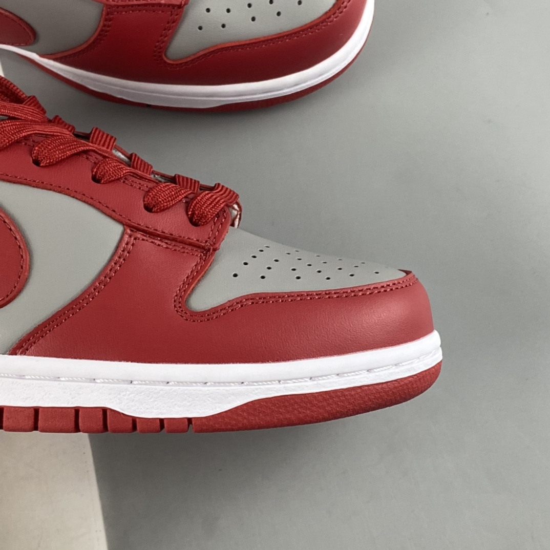 P300  Nike Dunk Low Retro ”Medium Grey” 灰红配色 SB板鞋 DD1391-002